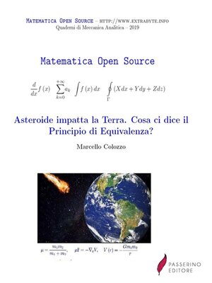 cover image of Asteroide impatta la Terra. Cosa ci dice il Principio di Equivalenza?